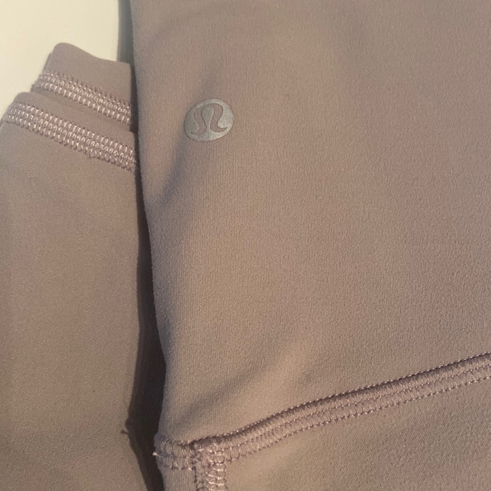 Double lined Grayish mauve Align leggings
